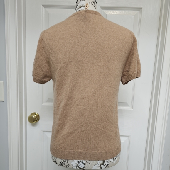 Quince, Classic Tan Women's Top, Size Medium, 100% Cashmere, NWOT - Picture 5 of 8